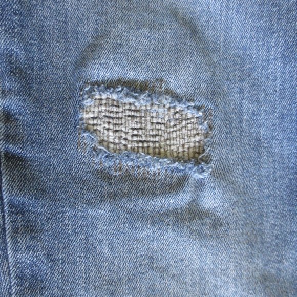 4/$14 MOSSIMO womens SKINNY jeans HIGH RISE denim POWER STRETCH blue SIZE 0 - Picture 5 of 13